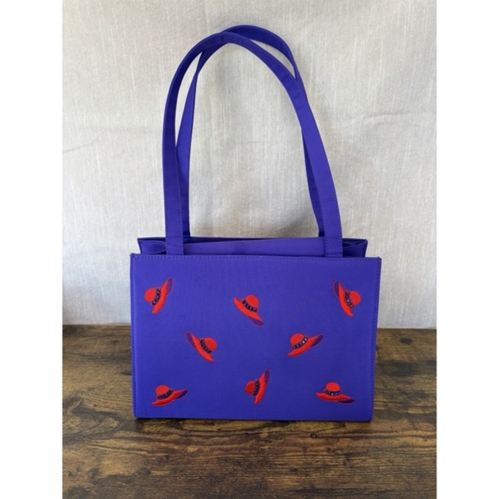 Sandol Purse The Red Hat Society Purple Women's Shoulder Bag Purse‎